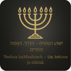 Muistokortti – Yeshua haMashiach, tie totuus ja elämä